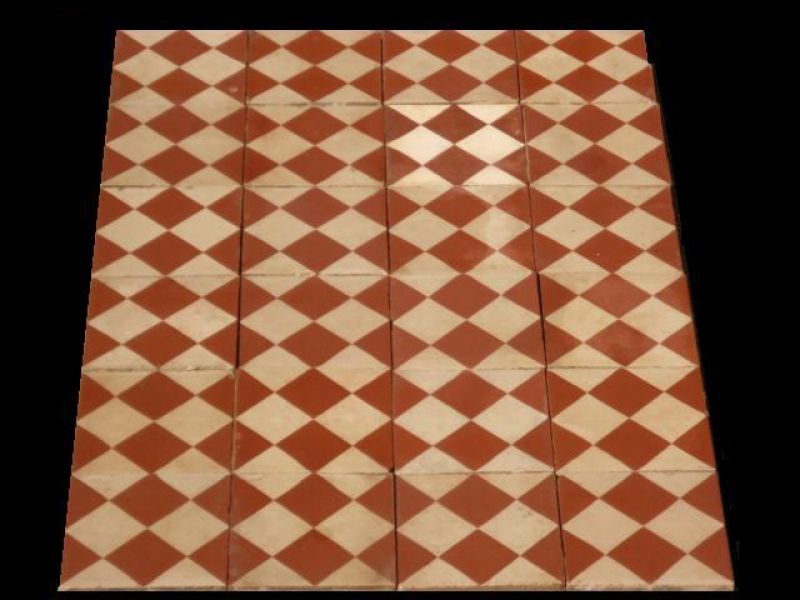 Genuine spanish patterned floor tiles