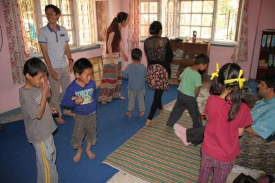 Volunteer in a Nepali orphanage