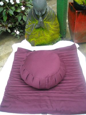 Buckwheat hull yoga/meditation cushions