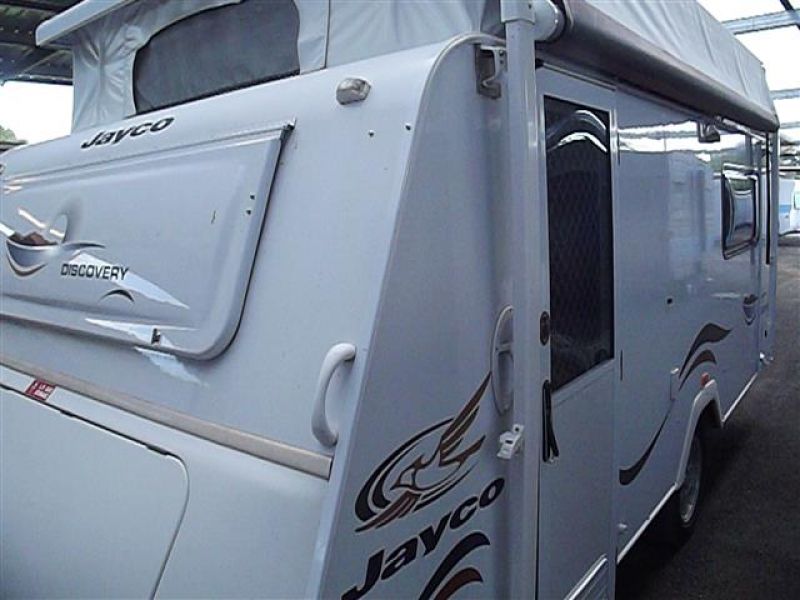 SN1670  Jayco 2008, 16' shw, x Toilet, Roll out awning+walls, BatteryPack, F/kitchen 