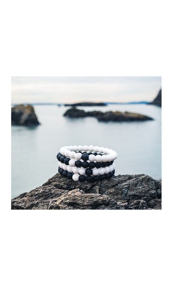 Lokai Bracelet Black & White