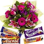 Flowers to glorify the presence of valued relations