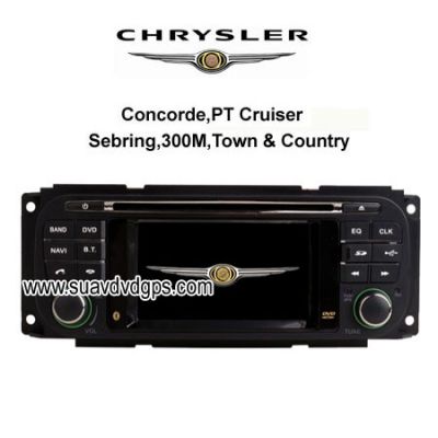 Chrysler 300M,Concorde,PT Cruiser,Sebring,Town&Country radio DVD GPS TV CAV-4300CL