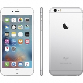 Apple - iPhone 6s Plus 128GB - Silver (Sprint)