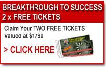 FREE Tickets To Chris Howard's 'Breakthrough To Success' Motivational Seminar Event!