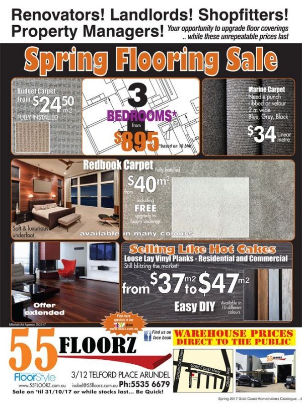 55 Floorz - Spring Flooring Sale