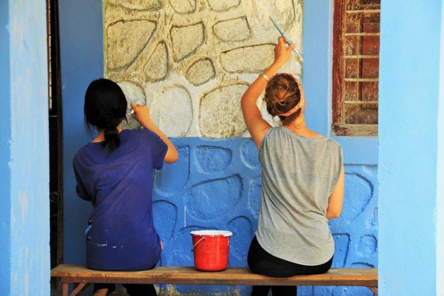 Come and help EHN paint its third school in Nepal 