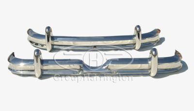 Jaguar Mark 2 MK2 early type 1959-1967 deep brand new stainless steel bumpers