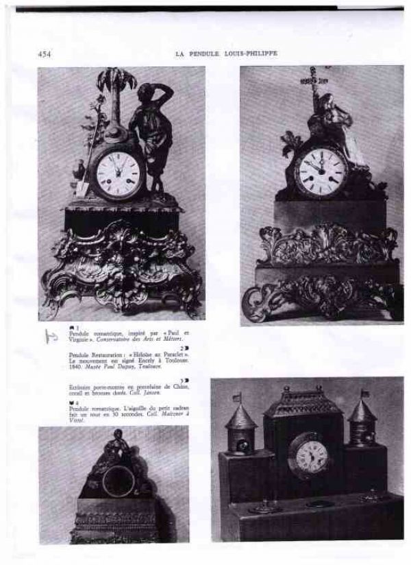 A French Romantic clock , periode +/ 1850