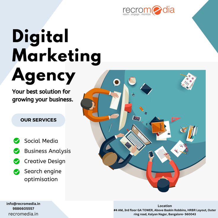 Digital Marketing Agency: Grow Your Business - Recro Media