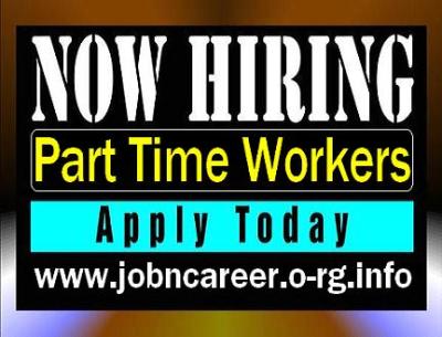 Part Time Staff Required (Cash Vacancies)