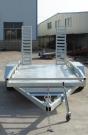Hot Dipped Galvanized 13.33x6 FT Car Trailer for sale 
