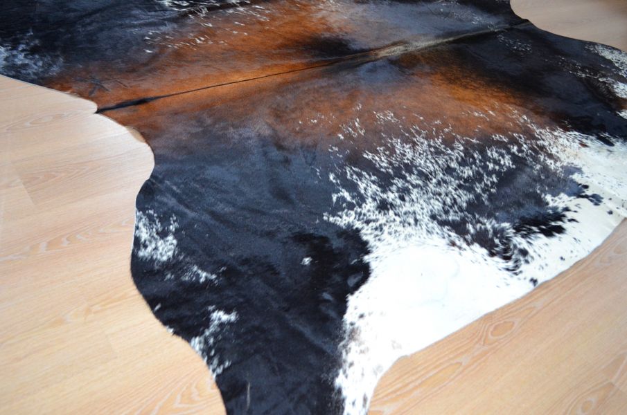 Cowhide rugs and stools