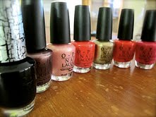 For sale OPI Nail Polishes