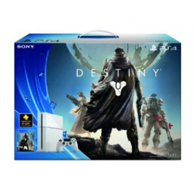 PlayStation 4 White Console Destiny Bundle