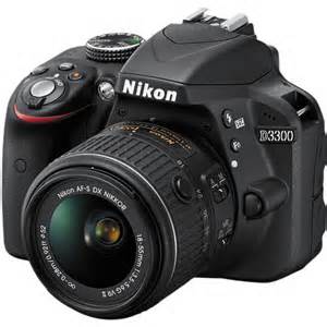 Nikon D3300 DSLR Camera with 18-55mm Len