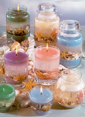 Floral Candles