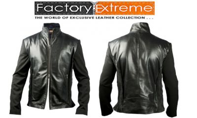 Leather Motorcycle Jacket Mens - FactoryExtreme