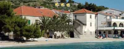 Stone house first row to the sea