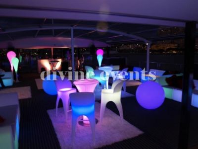 Illuminated Furniture, Illuminated Event Hire