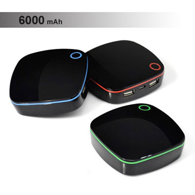 External batteries with a unique colorful LED display