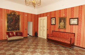 ANTIQUE SPANISH CEMENT PATTERNED FLOOR TILES