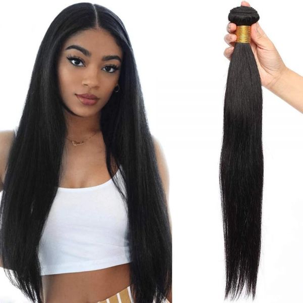 Straight Virgin Human Hair Extensions