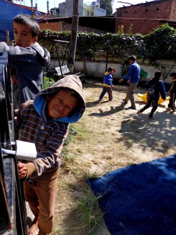 Volunteer in a disabled childrens centre in Nepal