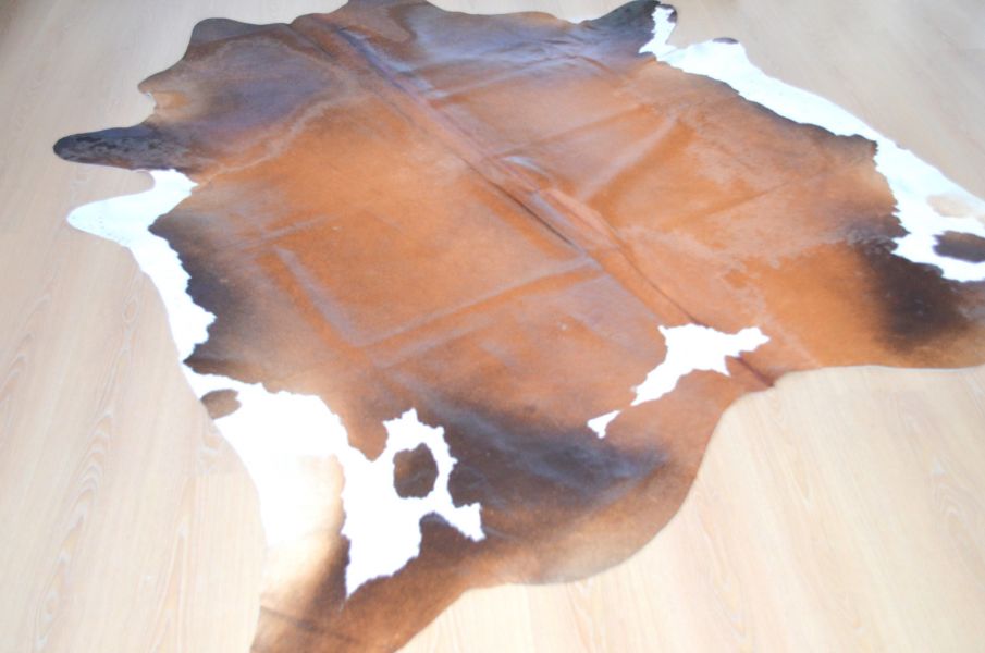 Cowhide rugs and stools