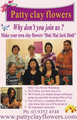 Clay Flowers workshops/tutorials/Class online