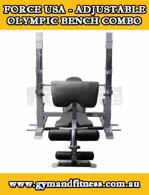 For Sale Force USA - Adjustable Olympic Bench System Combo