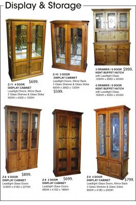 Display cabinets new brisbane