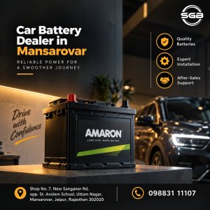 Shree Ganpati Batteries - Car Battery Dealer in Mansarovar